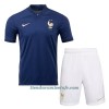 Conjunto (Camiseta+Pantalón Corto) Francia Primera Equipación Mundial 2022 - Niño